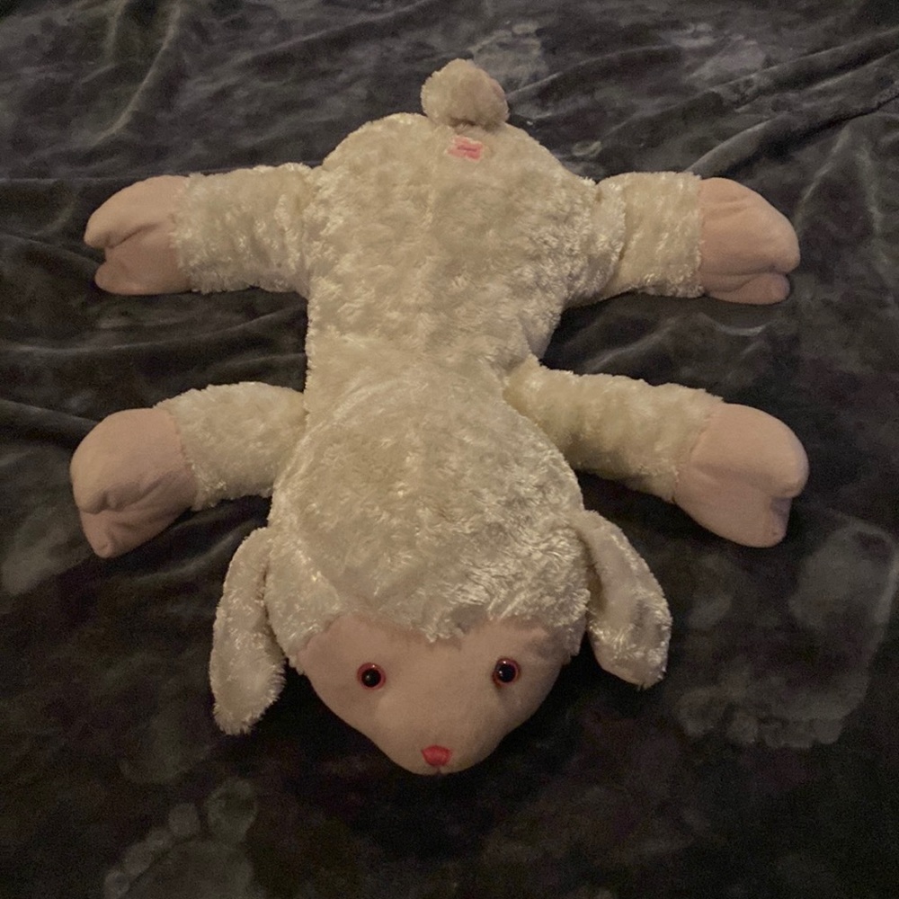 DanDee Large White Lamb Plush